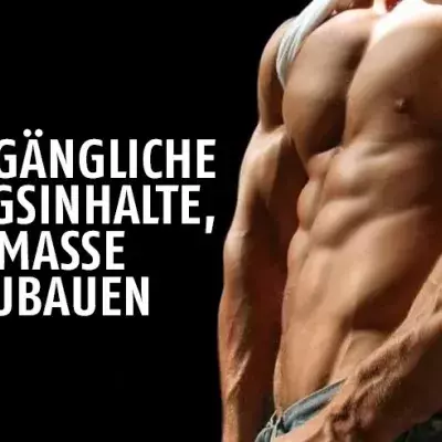 3 Dinge, die man nicht vergessen sollte, wenn man schnell Muskeln aufbauen will