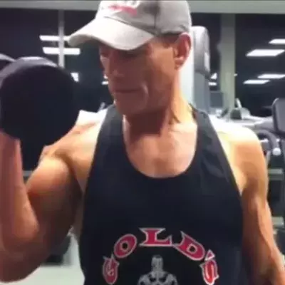Jean-Claude Van Damme trainiert intensiv für Expandables 2