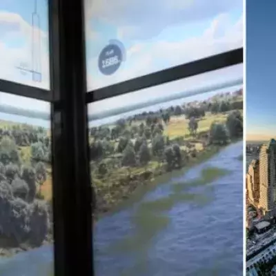 Der Aufzug des One World Trade Centers zeigt die Entstehung von New York