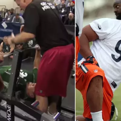 Stephen Paea bricht den Rekord im Bankdrücken beim NFL Combine