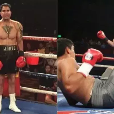 Der peinlichste Kampf der Boxgeschichte zwischen Jorge Kahwagi und Ramon Olivas