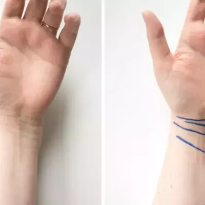 Wusstet ihr, dass die Linien der Handgelenke eine Bedeutung haben?