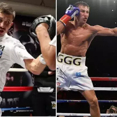 Gennady Golovkin zerfetzt die Hände seines Trainers vor dem Kampf gegen Dominic Wade