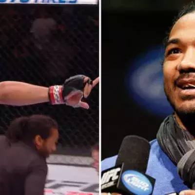 Benson Henderson: Dieser MMA-Kämpfer kämpft mit einem Zahnstocher im Mund