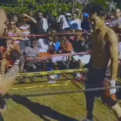 Muay-Thai-Experte fordert Amateur auf der Straße heraus!