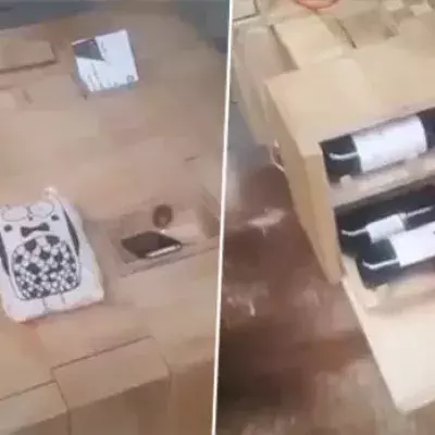 Er hat sich den praktischsten Tisch der Welt gebaut