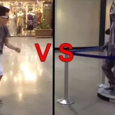 Unglaubliche Tanzbattle im Einkaufszentrum