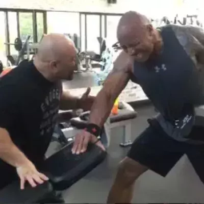 The Rock: Training mit seinem neuen Trainer Hany Rambod