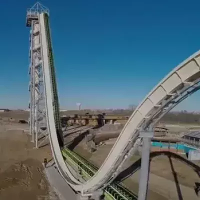 Das ist "Verrückt", die größte Wasserrutsche der Welt