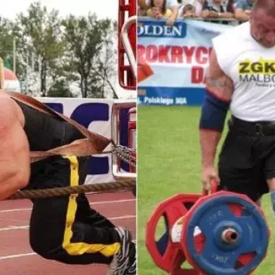 Mariusz Pudzianowski ist der stärkste Mann der Welt