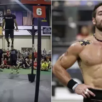Rich Froning beim Muscle-Up