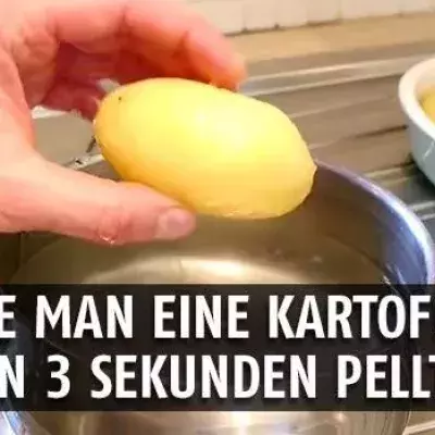 Gentside Tipps und Tricks - Episode 27: Wie man eine Kartoffel in 3 Sekunden pellt