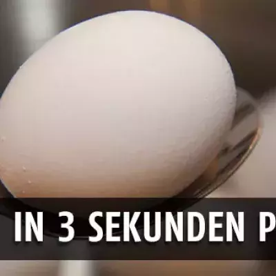 Gentside Tipps und Tricks - Episode 21 : Wie pellt man am schnellsten ein gekochtes Ei?
