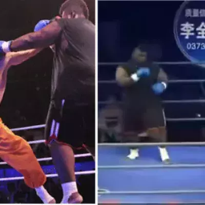 Yi Long: Shaolin-Mönch und Kung-Fu-Experte gegen den Schwergewichtsboxer David Haye