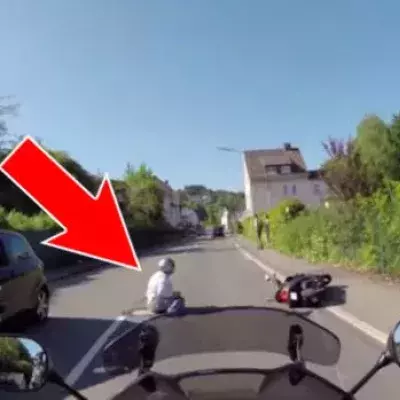 Motorradfahrer verfolgt dreisten Autofahrer