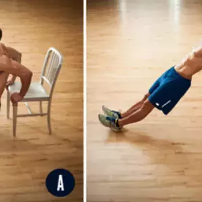 Für Zuhause und ohne Trainingsmaterial! 5 Übungen für einen starken Trizeps
