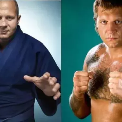 Feder Emelianenko trifft bei einem Sambo-Kampf auf seinen Bruder