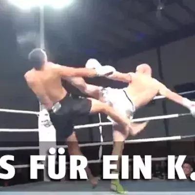 Muay Thai: Dejan Ross verpasst Daniel Valvsaga den K.o. des Jahres