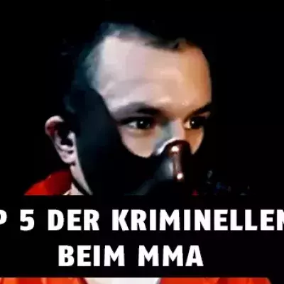 Top 5 potentieller Krimineller, die gleichzeitig MMA-Kämpfer sind