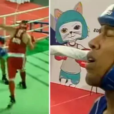 Anthony Joshuas bittere Niederlage gegen einen rumänischen Amateurboxer