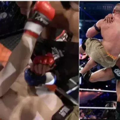 UFC: Luis Noguiera imitiert „The Rock“ und schafft den ersten „Rock Bottom“ der MMA-Geschichte