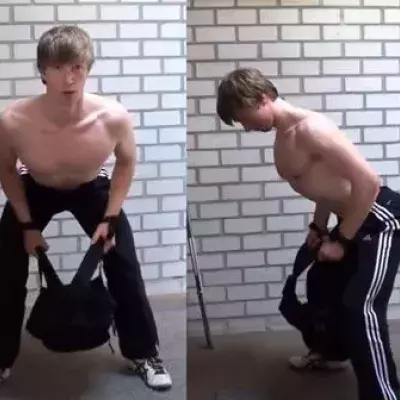 Ein starkes Trainingsprogramm mit einem Rucksack!