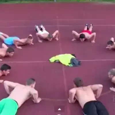 Freeletics: Ein ganzes Handballteam schmiedet sich Traumkörper