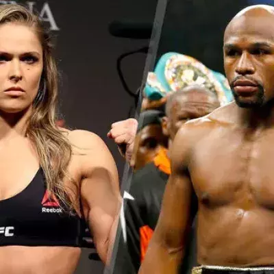 Floyd Mayweather wird erneut von Ronda Rousey provoziert