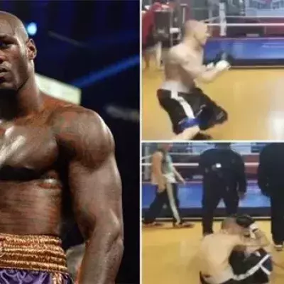 Deontay Wilder macht diesem Troll, der ihn bedrohte, das Leben zur Hölle