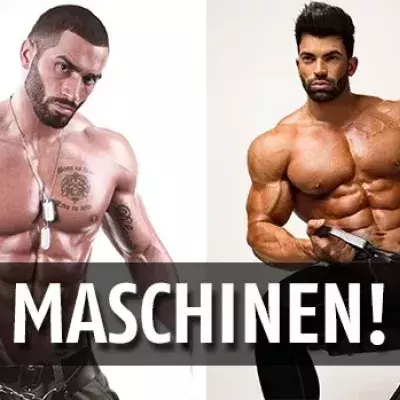Das spektakuläre Training von Lazar Angelov und Sergi Constance
