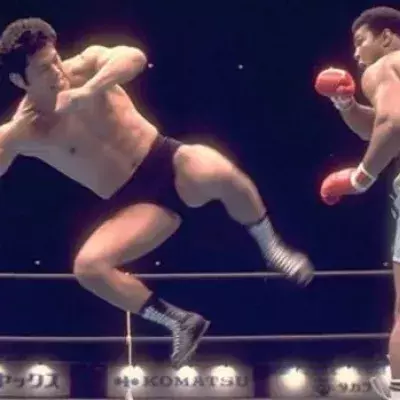Der Tag an dem Muhammad Ali an einem MMA Kampf teilgenommen hat.