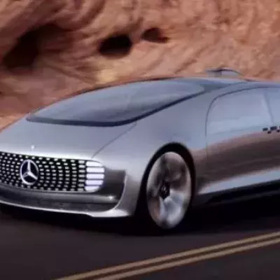 Mercedes F015: Das ultrafuturistische Modell ohne Fahrer, wurde auf der CES 2015 vorgestellt.