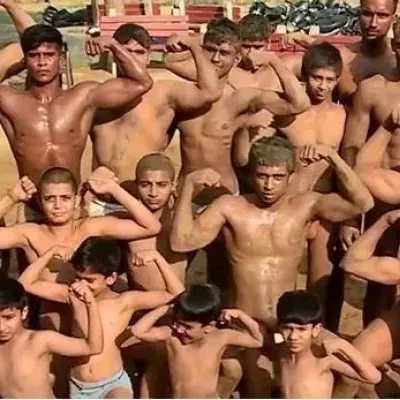 In diesem indischen Dorf sind alle Männer verrückt nach Bodybuilding