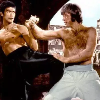 Episch! Der mythische Kampf zwischen Bruce Lee und Chuck Norris