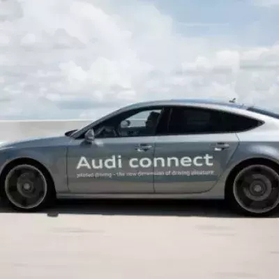 Ein Audi A7 fährt 900 km ohne Fahrer