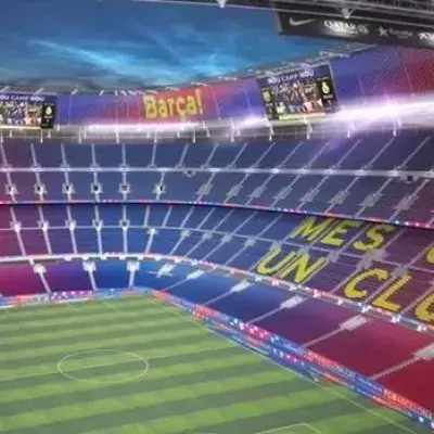 Entdecken Sie das pächtige Zukunftsstadion des FC Barcelona