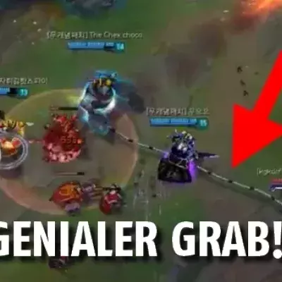 League of Legends: Ein Grab von Blitzcrank, an den sich Vayne erinnern wird!