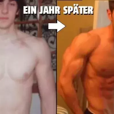 Die erstaunliche Verwandlung eines jungen Mannes