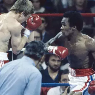Das großartige K.O. von Sugar Ray Leonard gegen Dave Green