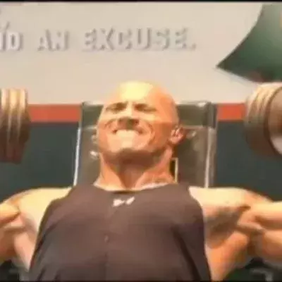 Dwayne Johnson, auch als The Rock bekannt und sein ultra intensives Training