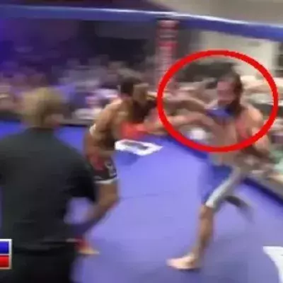 MMA: Er schlägt seinen Gegner mit dem ersten Usain Bolt Punch K.O.!