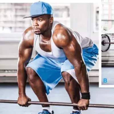 Muskeltraining von 50 Cent und Dr. Dre