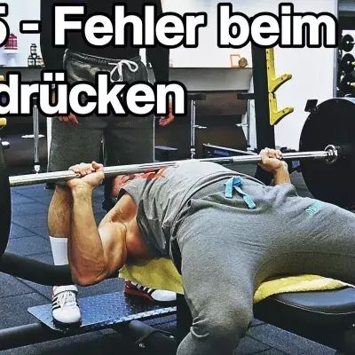 Training: 5 Fehler, die man niemals beim Bankdrücken machen sollte