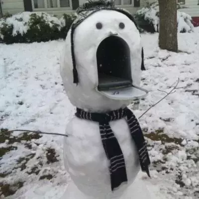 Diese Schneeskulpturen müsst ihr diesen Winter auch machen