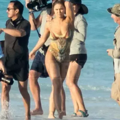 Ronda Rousey: Heiße Nacktbilder mit Bodypainting
