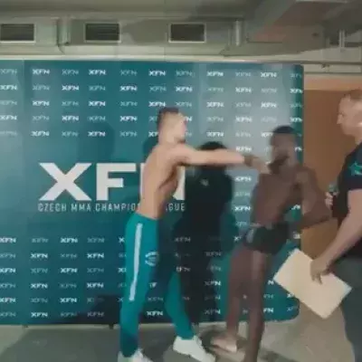 Tschechischer MMA-Kämpfer geht seinen Gegner nach dem Wiegen übel an