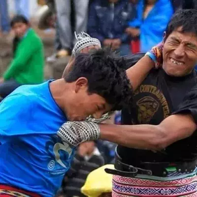 Takanakuy: Total verrückte, martialische Kampfkunst aus Peru