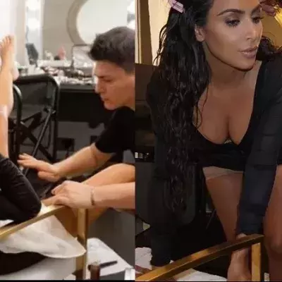 Kim Kardashian schockiert ihre Fans mit Fotos von Intim-Make-up