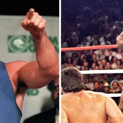 Boxgeschichte: Peter McNeeley provoziert Mike Tyson nach seinem Gefängnisaufenthalt und wird dafür im Ring bestraft