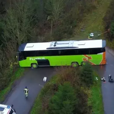 Holländer kriegt die Kurve nicht, doch dann kommen die Rettungskräfte